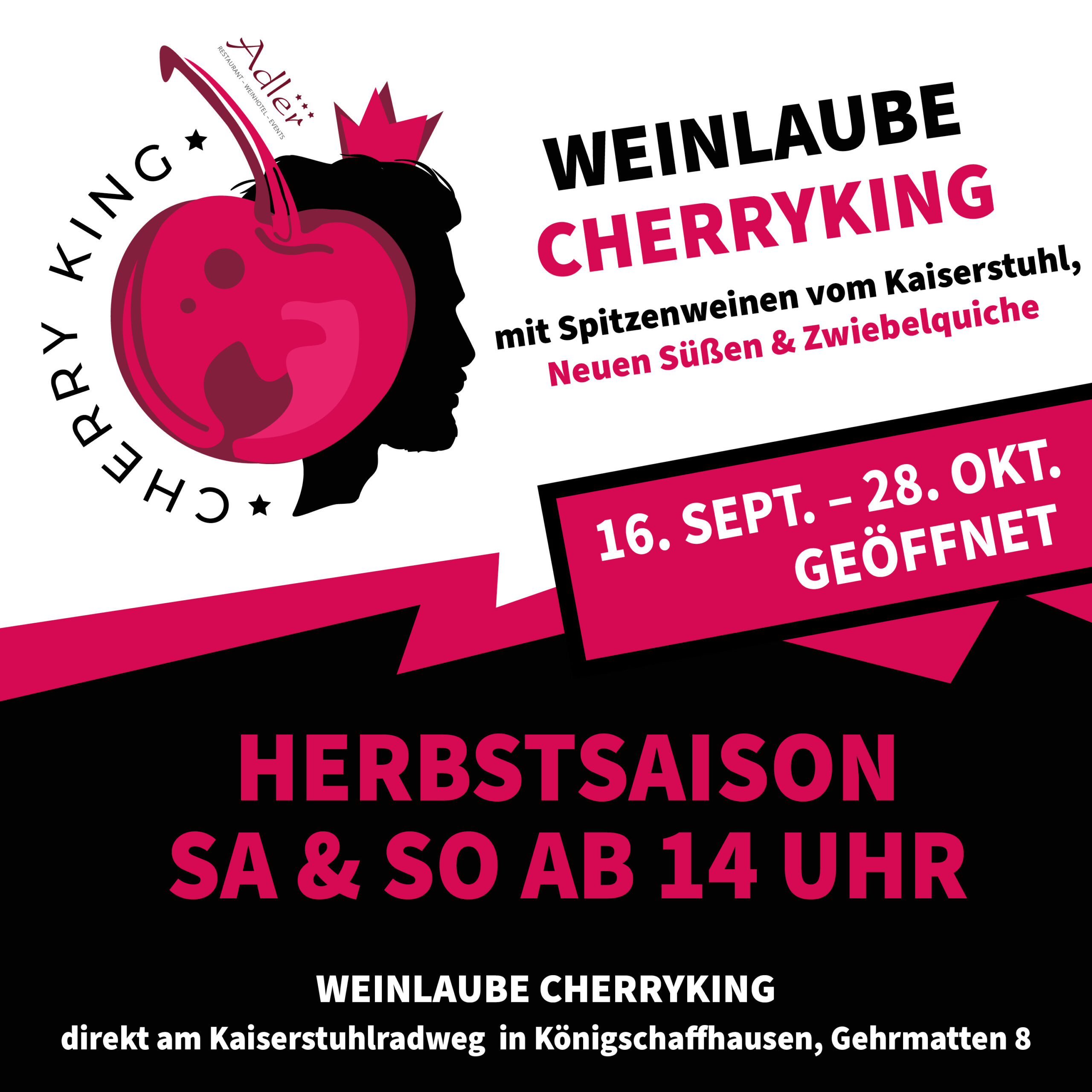 CherryKing in Königschaffhausen Herbstöffnung